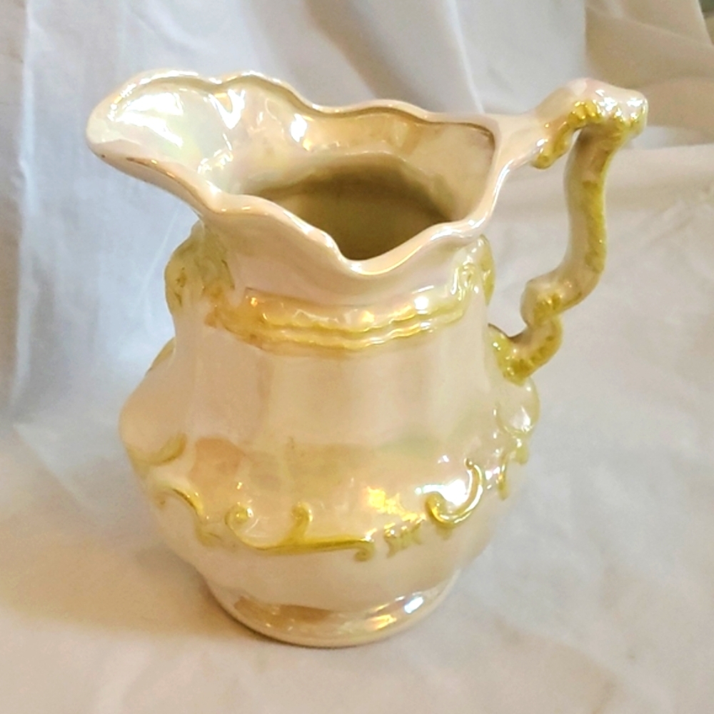 Vintage Lusterware water pitcher